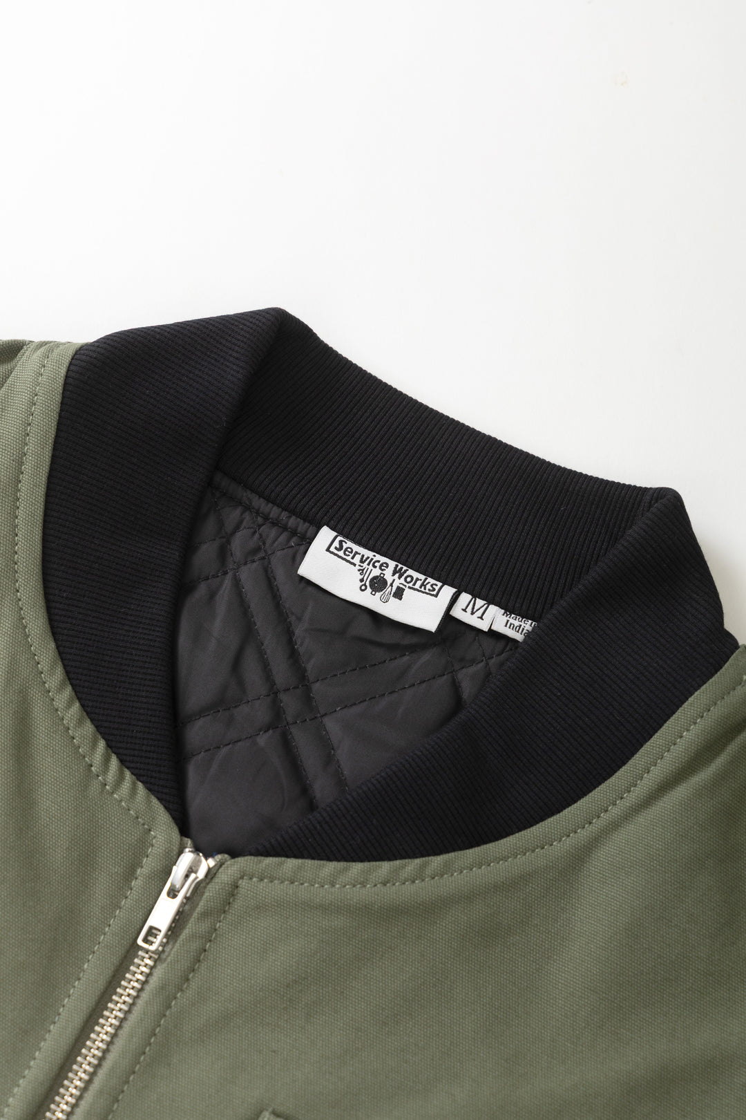 Service Works - Padded Work Vest Jacket - Olive