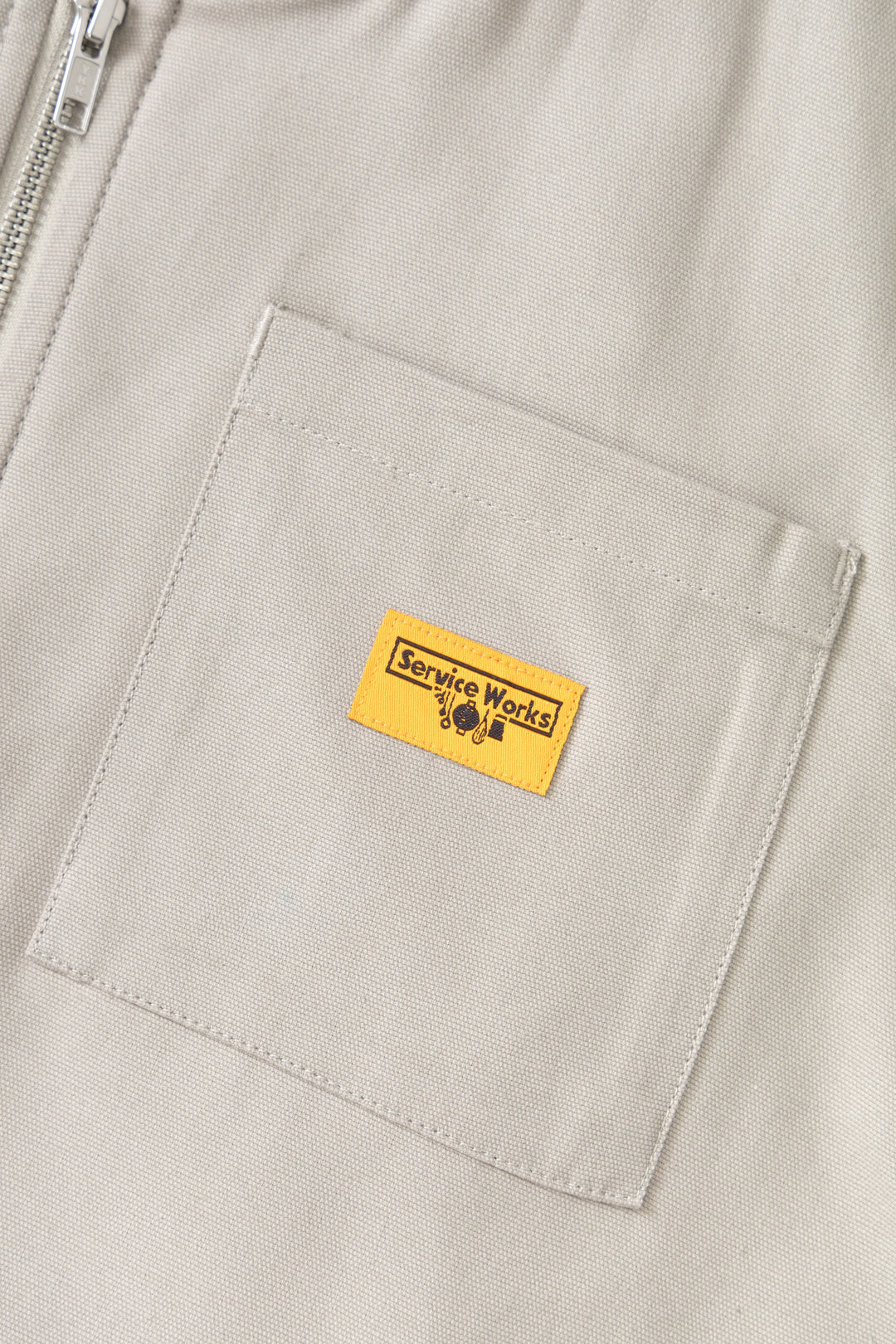 Service Works -  Padded Work Vest Jacket - Stone