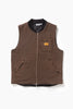 Service Works -  Over-Dyed Work Vest - Umber
