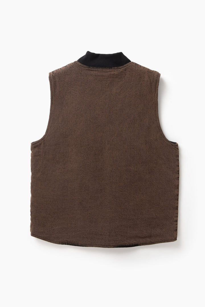 Service Works -  Over-Dyed Work Vest - Umber