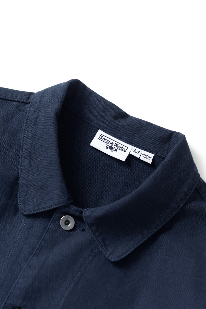 Service Works -  Canvas Long Shop Coat - Dark Navy