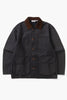 Service Works -  Waxed Barn Coat - Black
