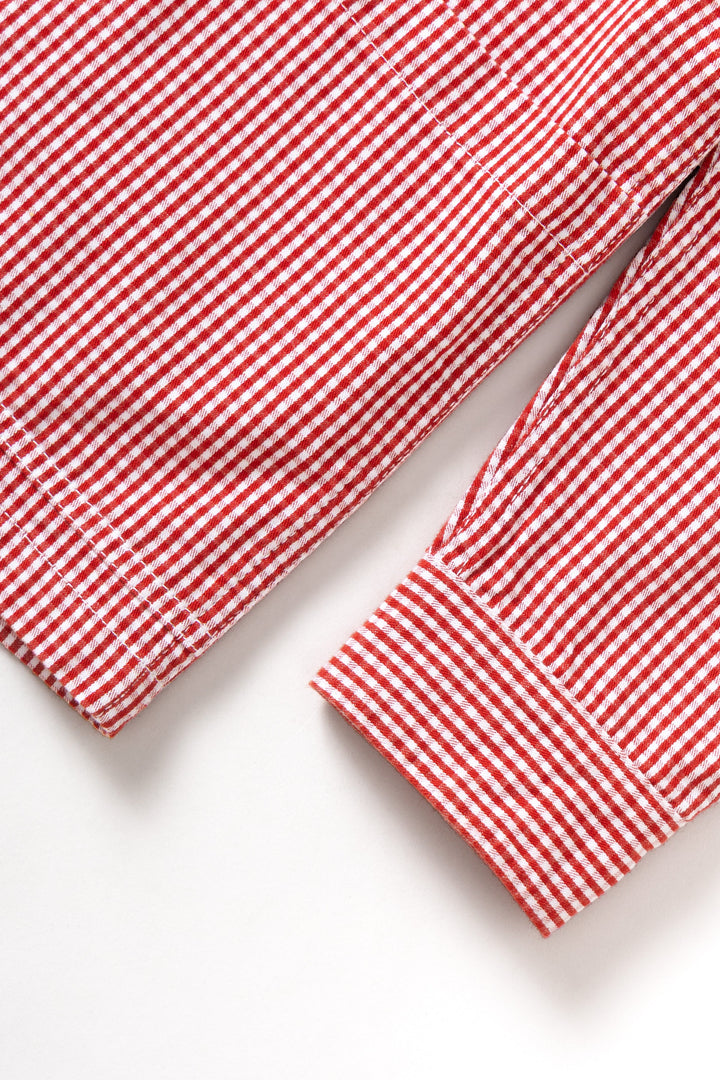 Service Works -  Gingham Waiter Shirt - Red