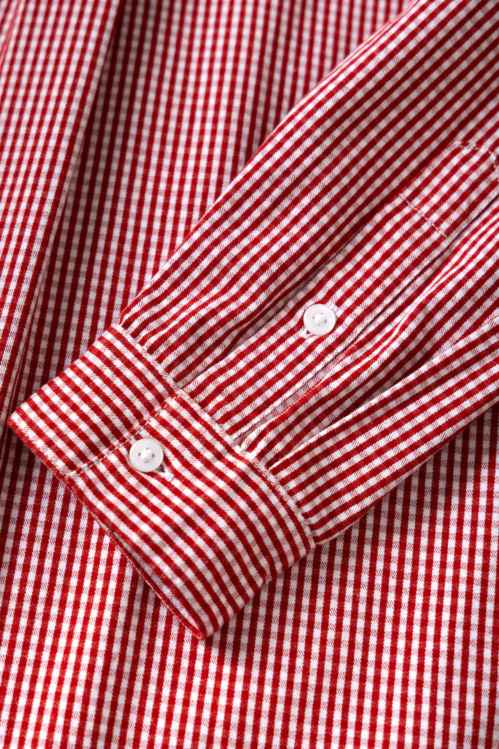 Service Works -  Gingham Waiter Shirt - Red