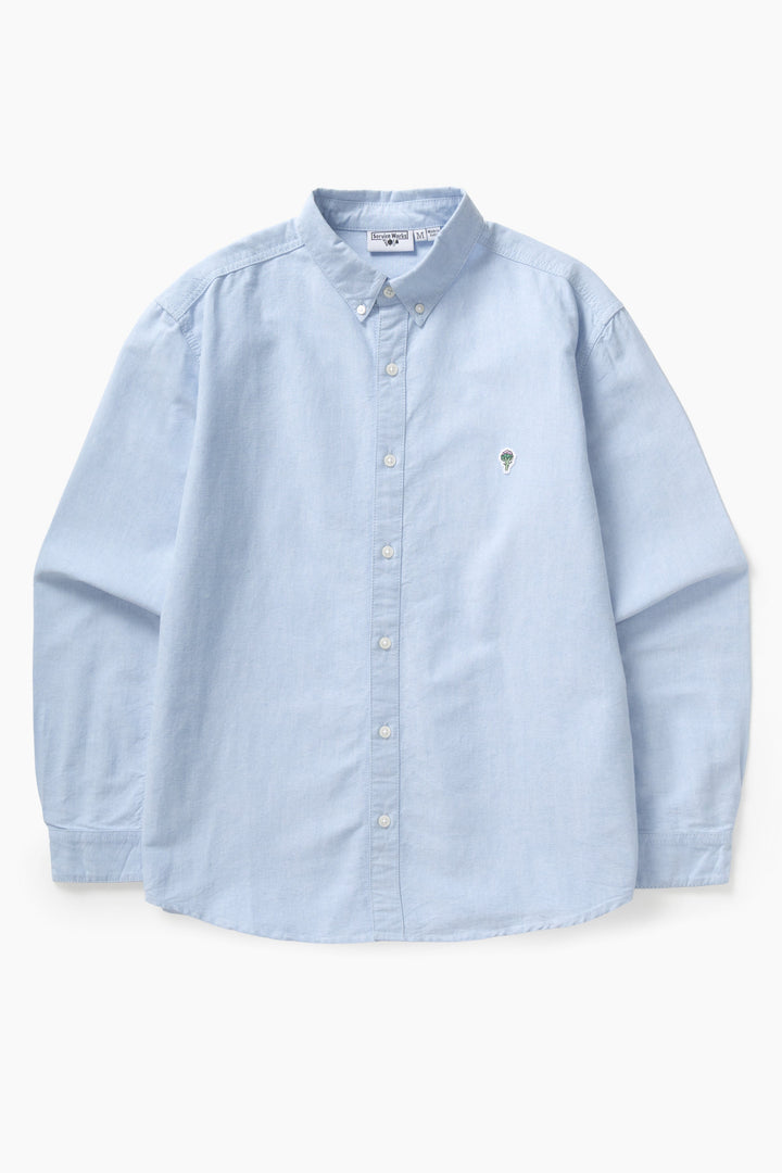 Service Works -  Artichoke Oxford Shirt - Blue