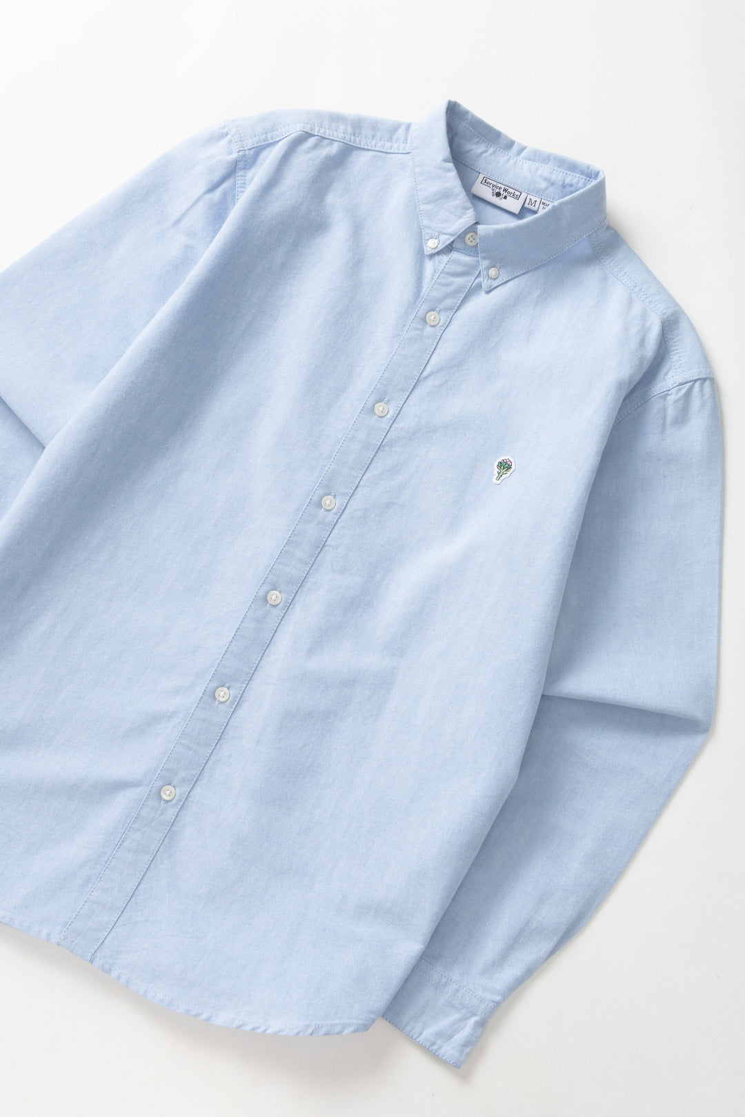 Service Works -  Artichoke Oxford Shirt - Blue