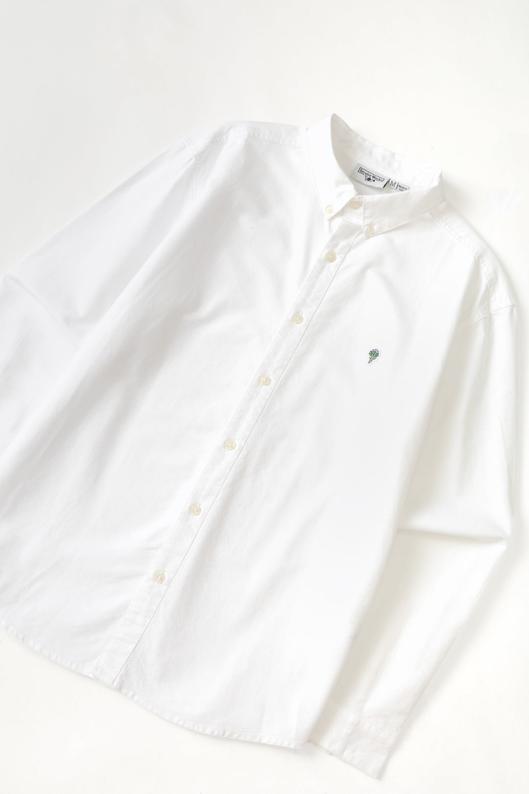 Service Works -  Artichoke Oxford Shirt - White