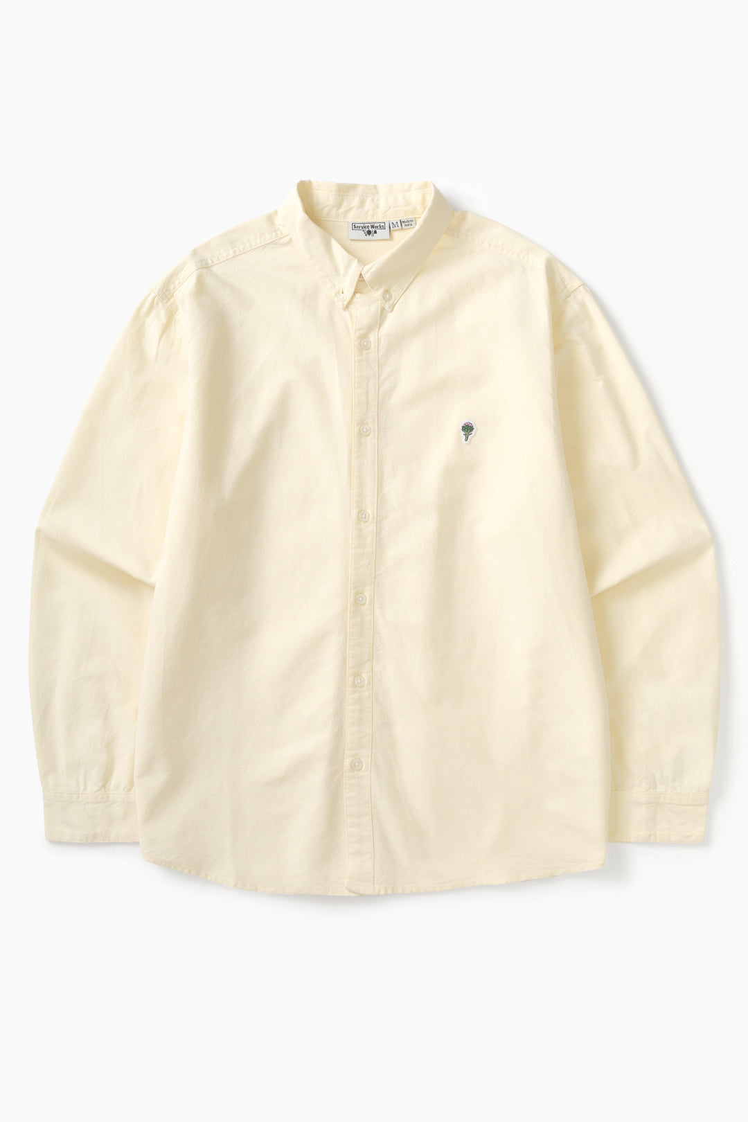 Service Works -  Artichoke Oxford Shirt - Vanilla