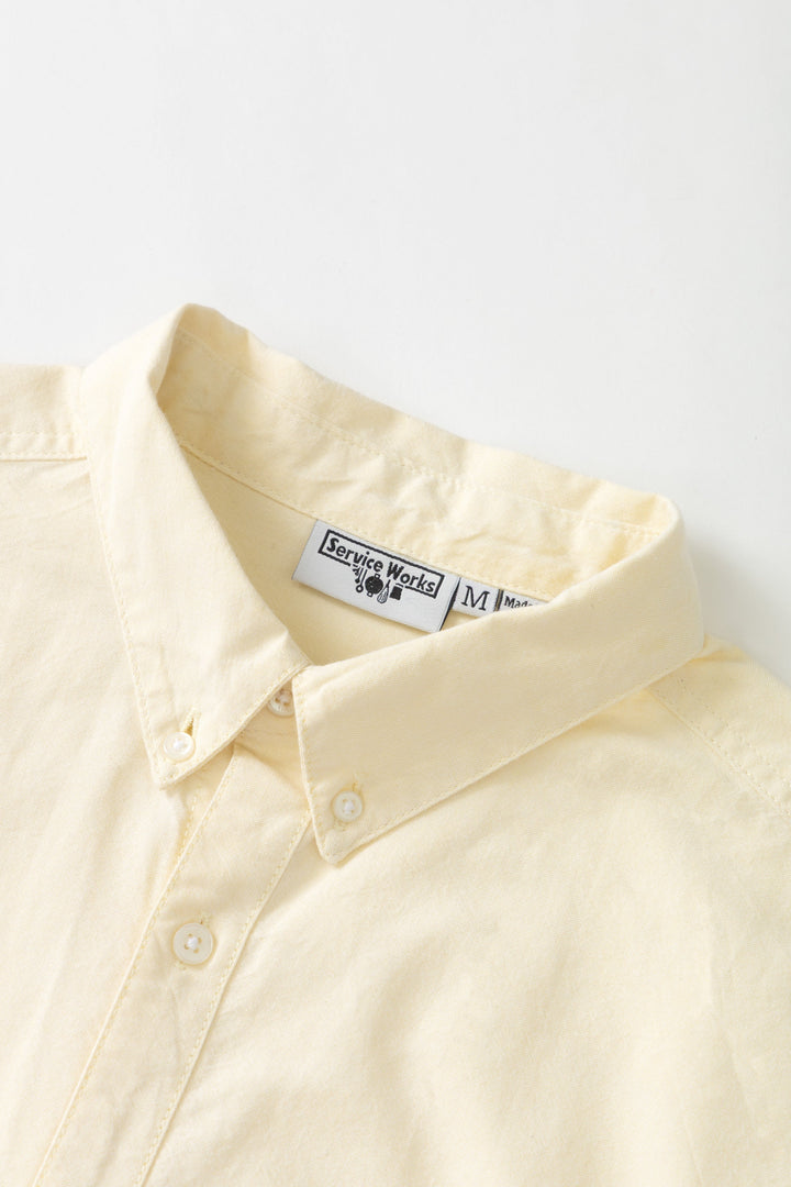 Service Works -  Artichoke Oxford Shirt - Vanilla
