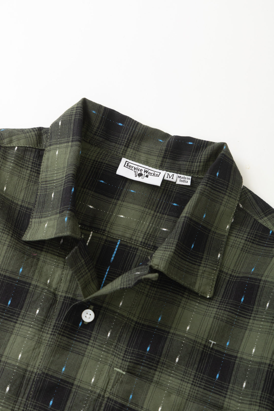 Service Works -  Drag Stitch Resort Shirt - Olive