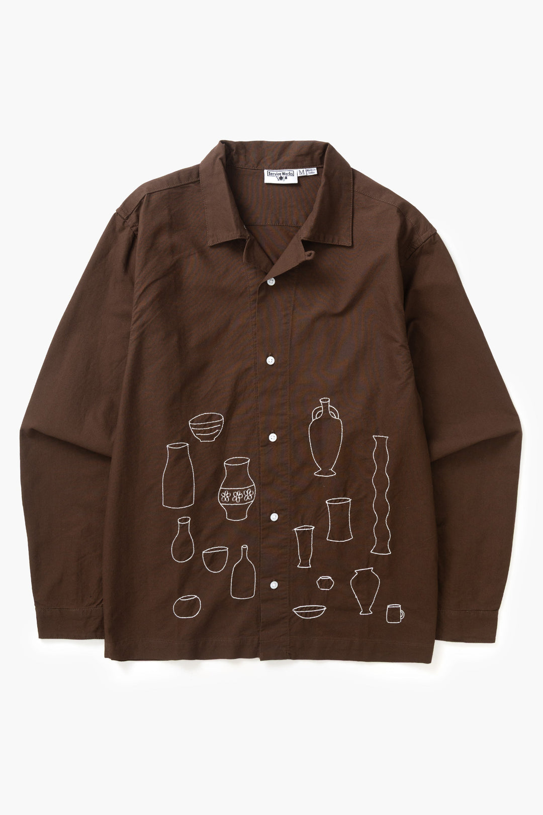 Service Works -  Ceramic Resort Shirt - Brown