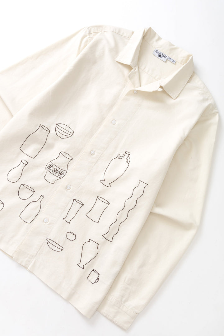 Service Works -  Ceramic Resort Shirt - Off White