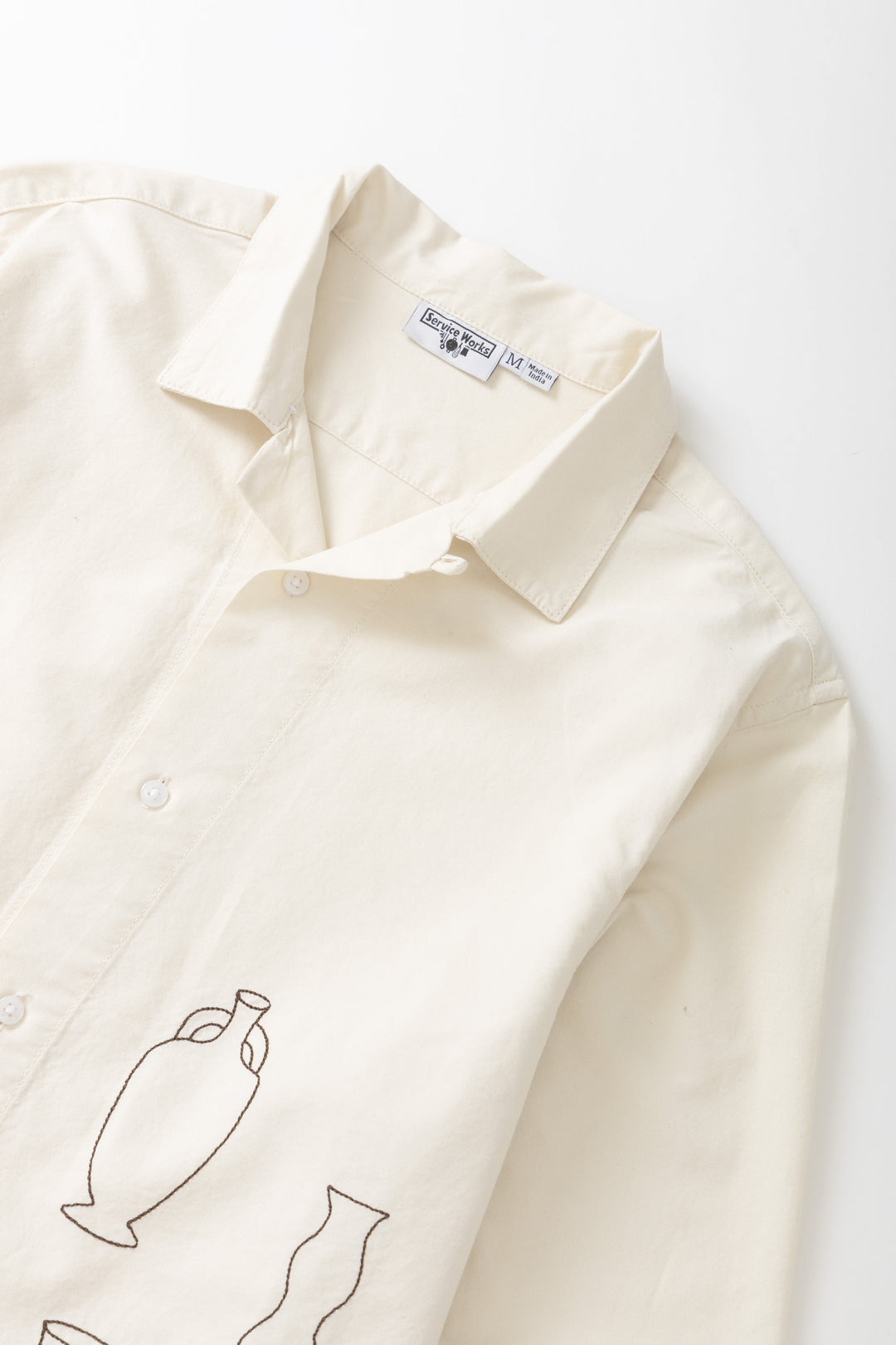 Service Works -  Ceramic Resort Shirt - Off White