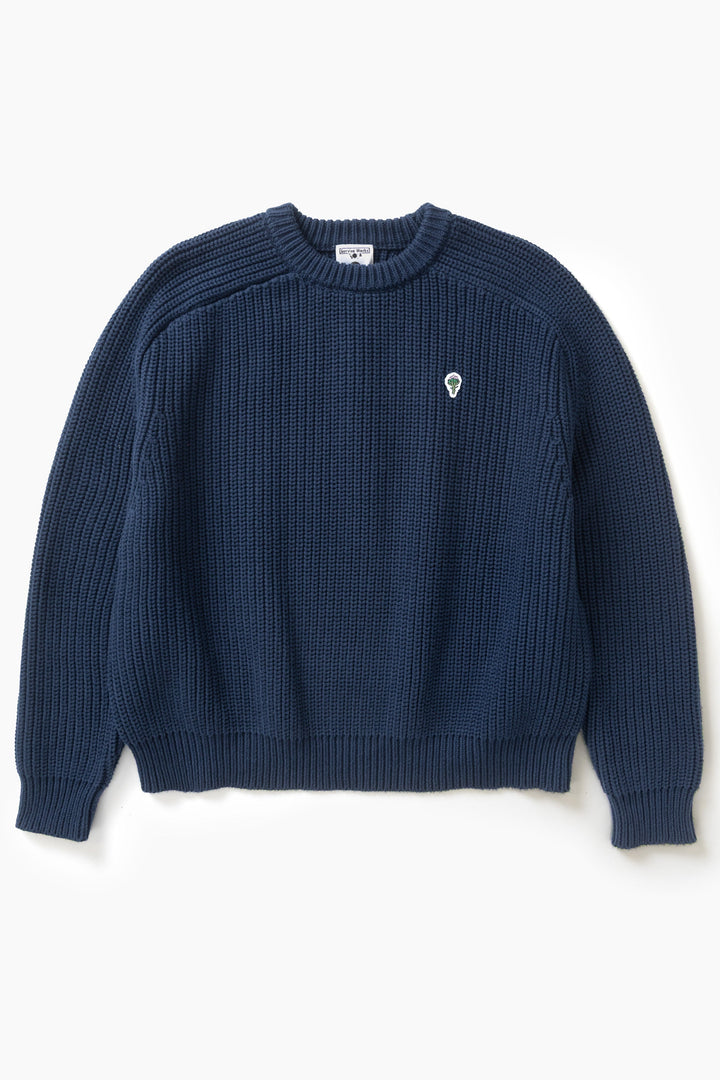 Service Works -  Artichoke Chunky Knit - Navy