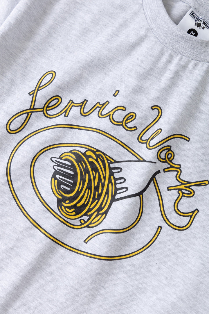 Service Works -  Spaghetti Tee - Ash