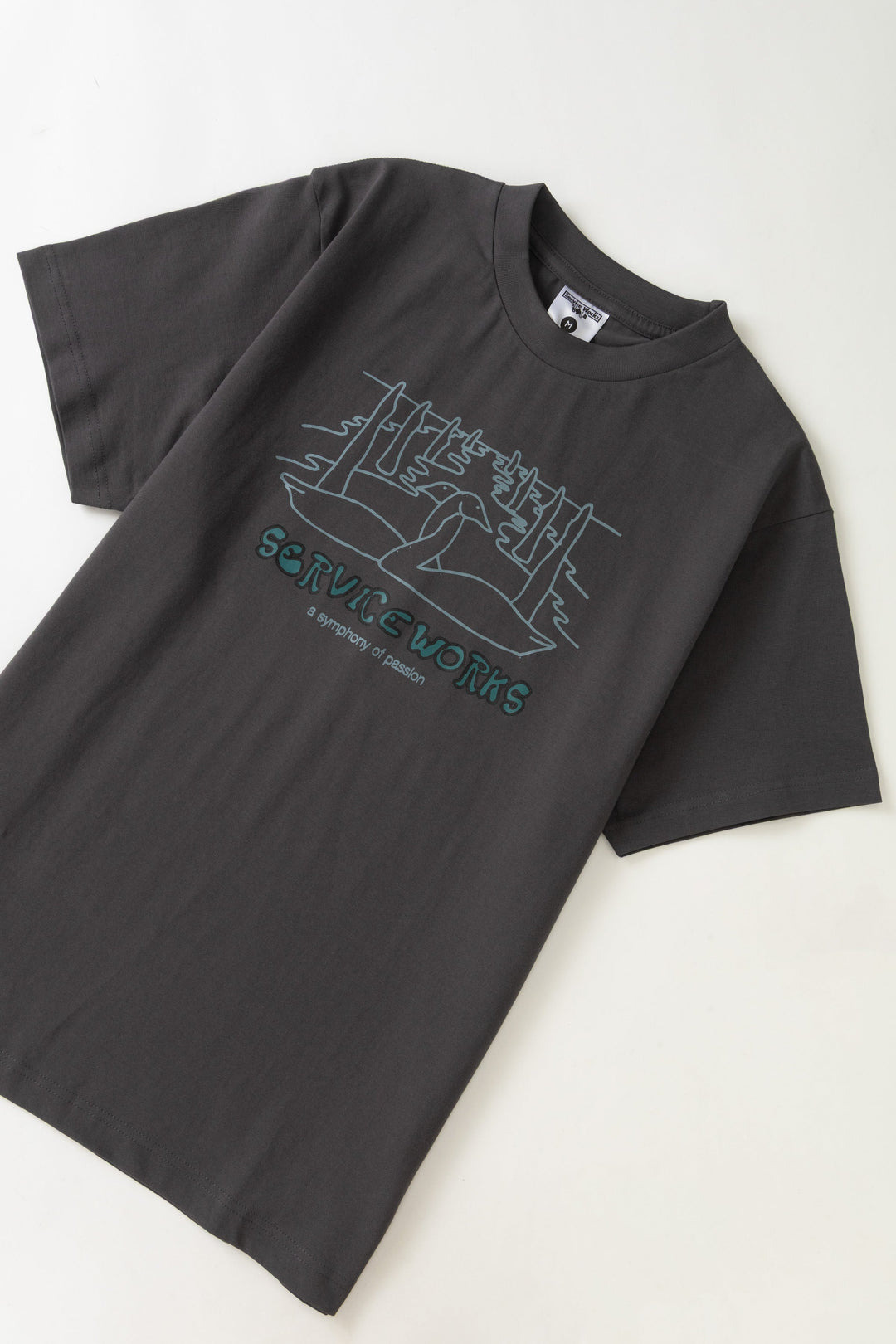 Service Works -  Symphony Tee - Charcoal