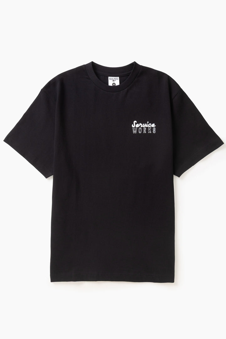 Service Works -  Eating Adventures Tee - Black