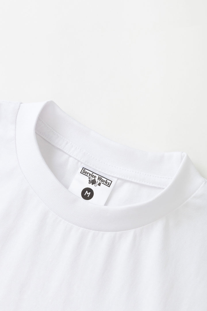 Service Works -  Eating Adventures Tee - White