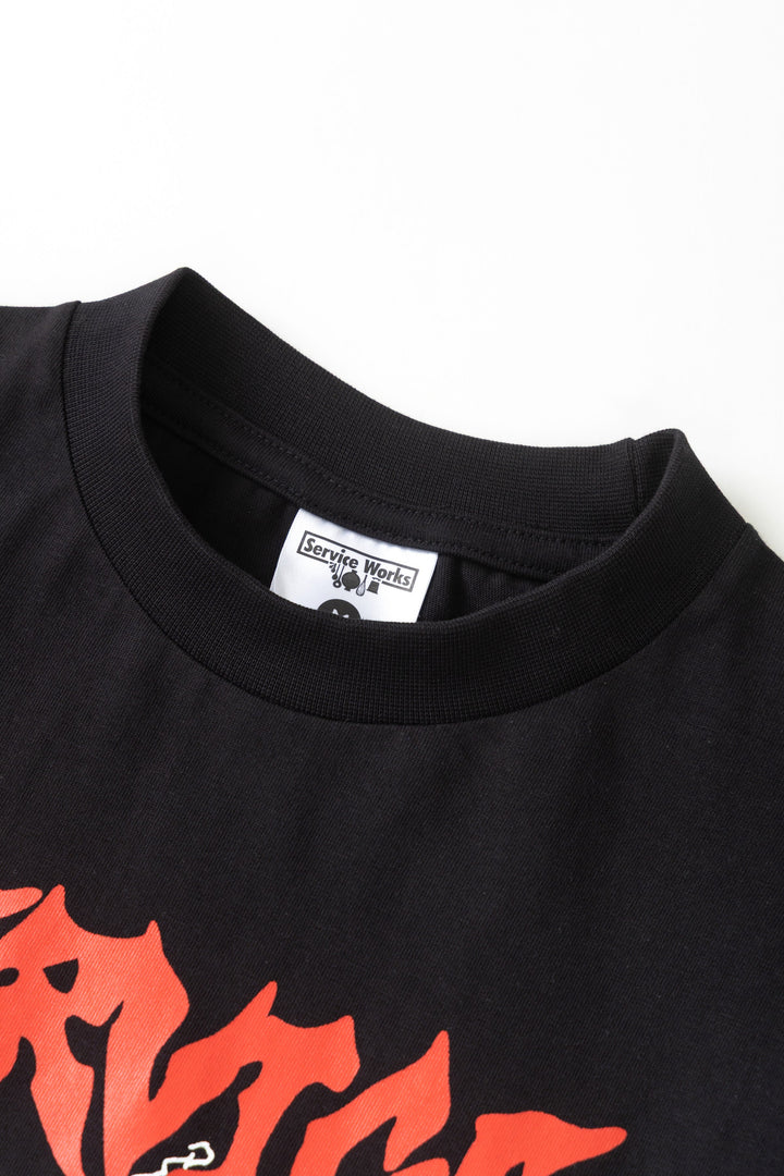 Service Works -  Boiling Point Long Sleeve Tee - Black