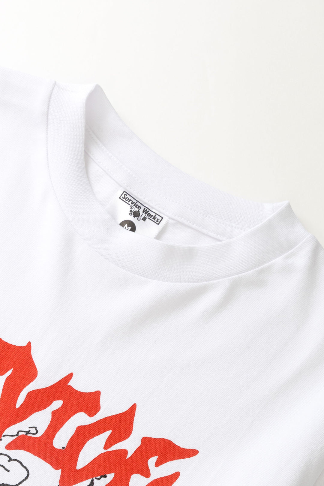 Service Works -  Boiling Point Long Sleeve Tee - White