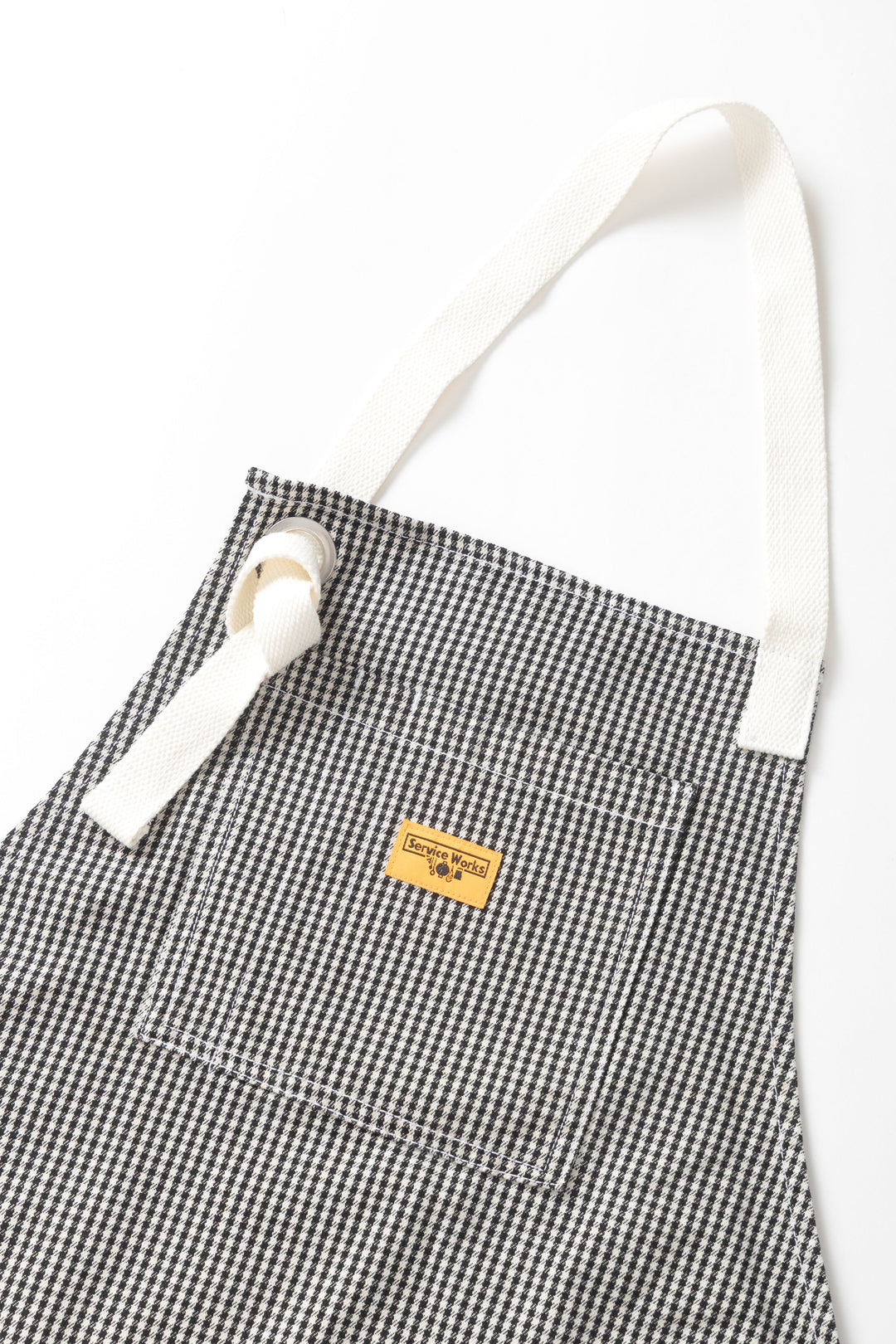 Service Works -  House Gingham Apron - Black