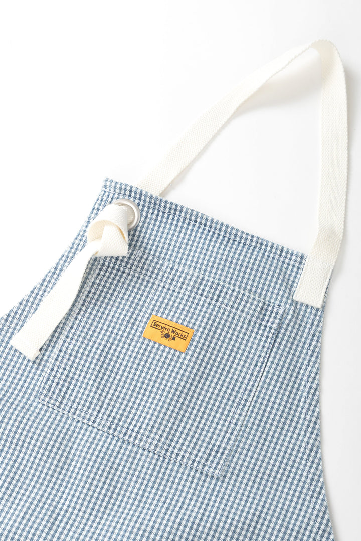 Service Works -  House Gingham Apron - Blue
