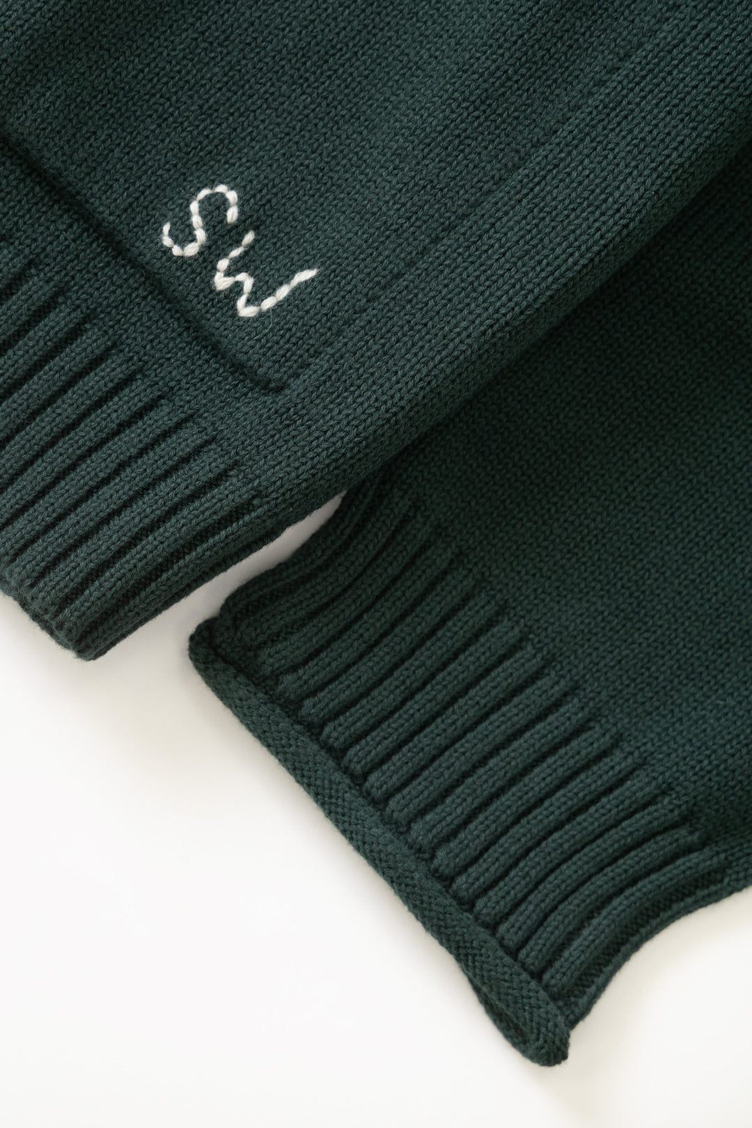 Service Works - Mock Smock Sweater - Forest