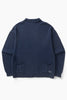 Service Works - Mock Smock Sweater - Navy