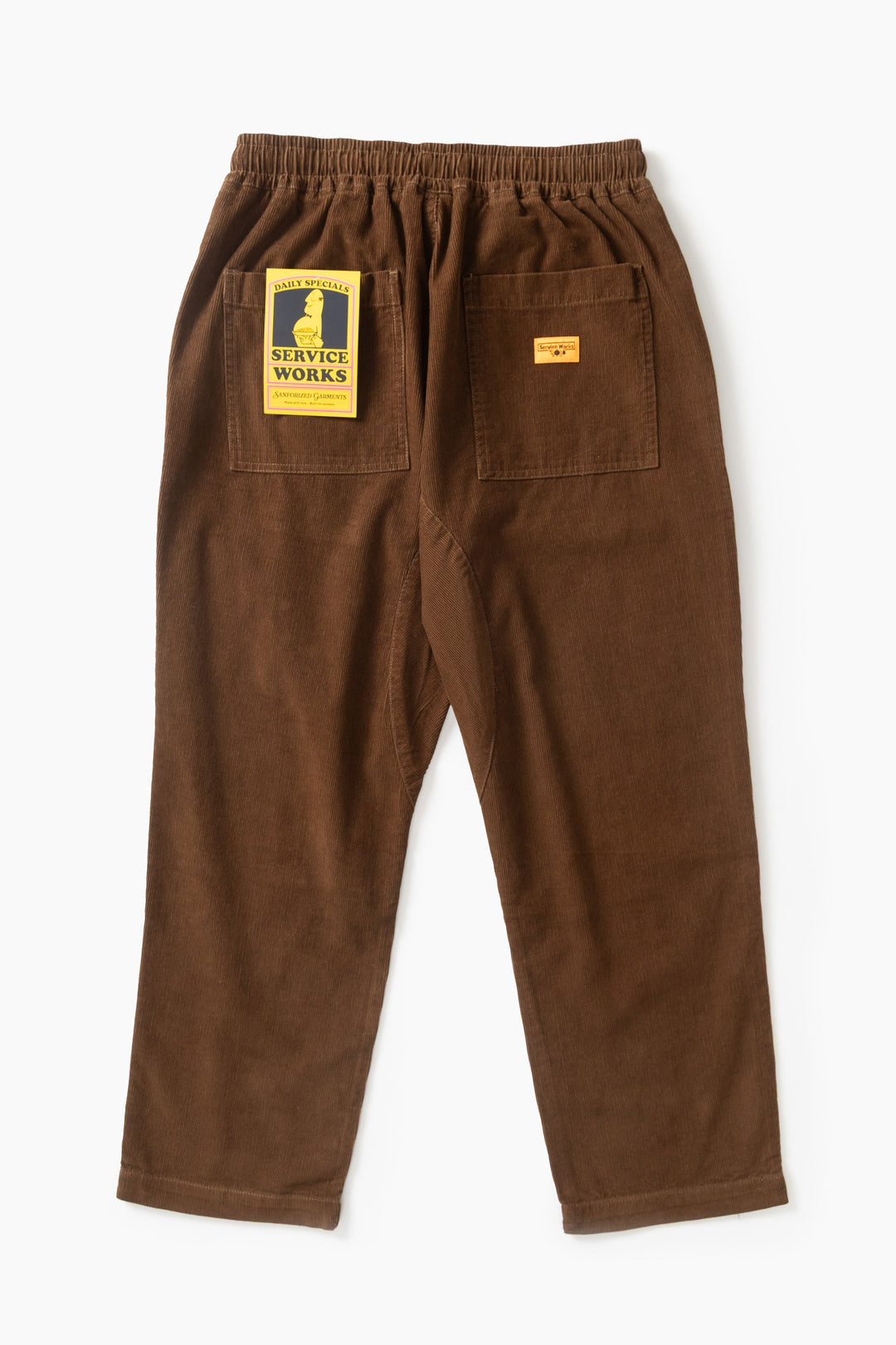 Service Works - Fine Cord Chef Pants - Bark