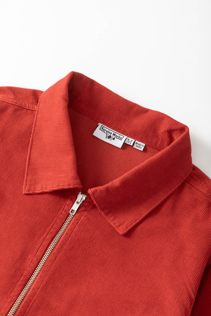 Service Works - Fine Cord Work Jacket - Red