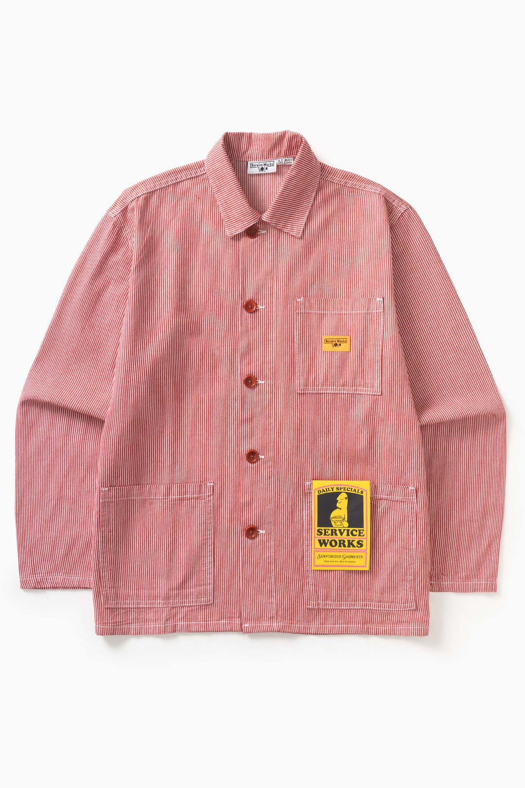Service Works - Classic Chore Shirt - Red Hickory