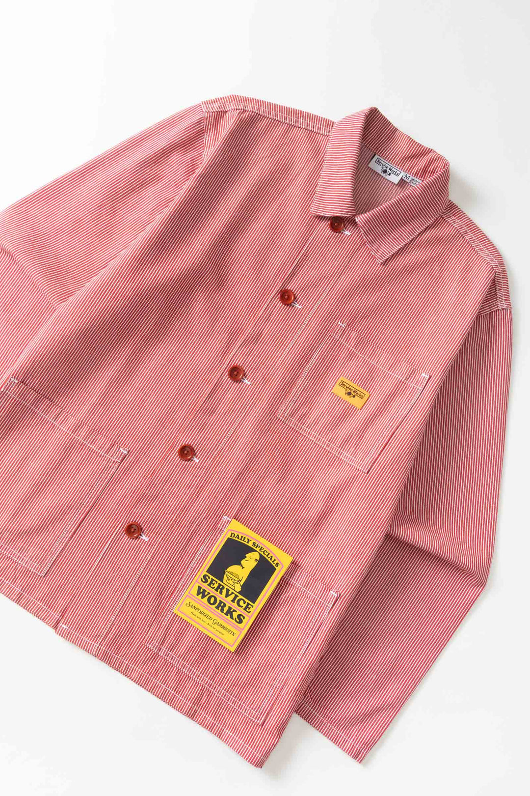Service Works - Classic Chore Shirt - Red Hickory