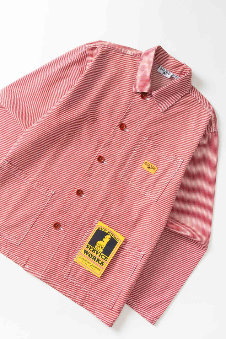 Service Works - Classic Chore Shirt - Red Hickory