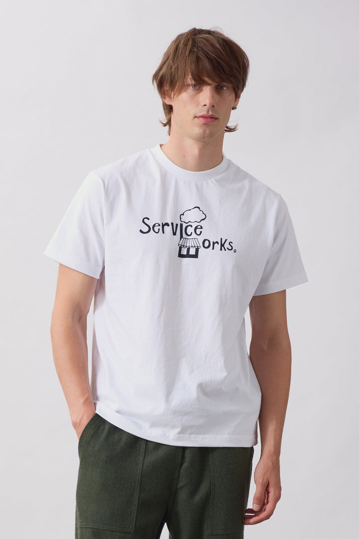 Service Works -  Kiosk Tee - White
