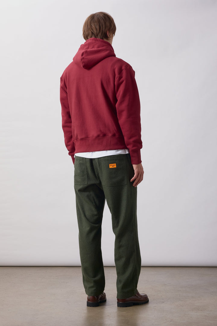Service Works -  Spiral Hoodie - Burgundy