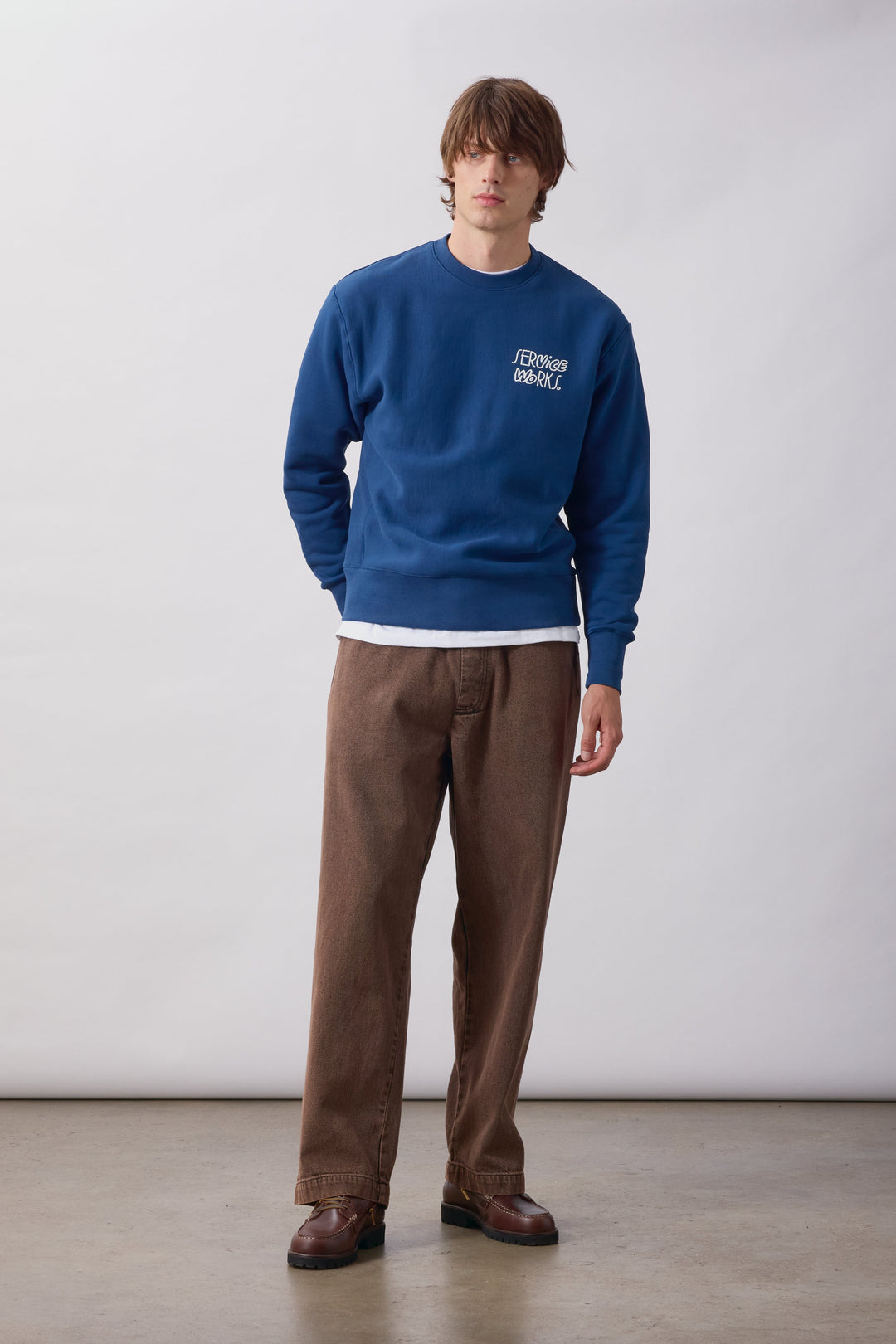 Service Works -  Double Vision Crewneck - Navy