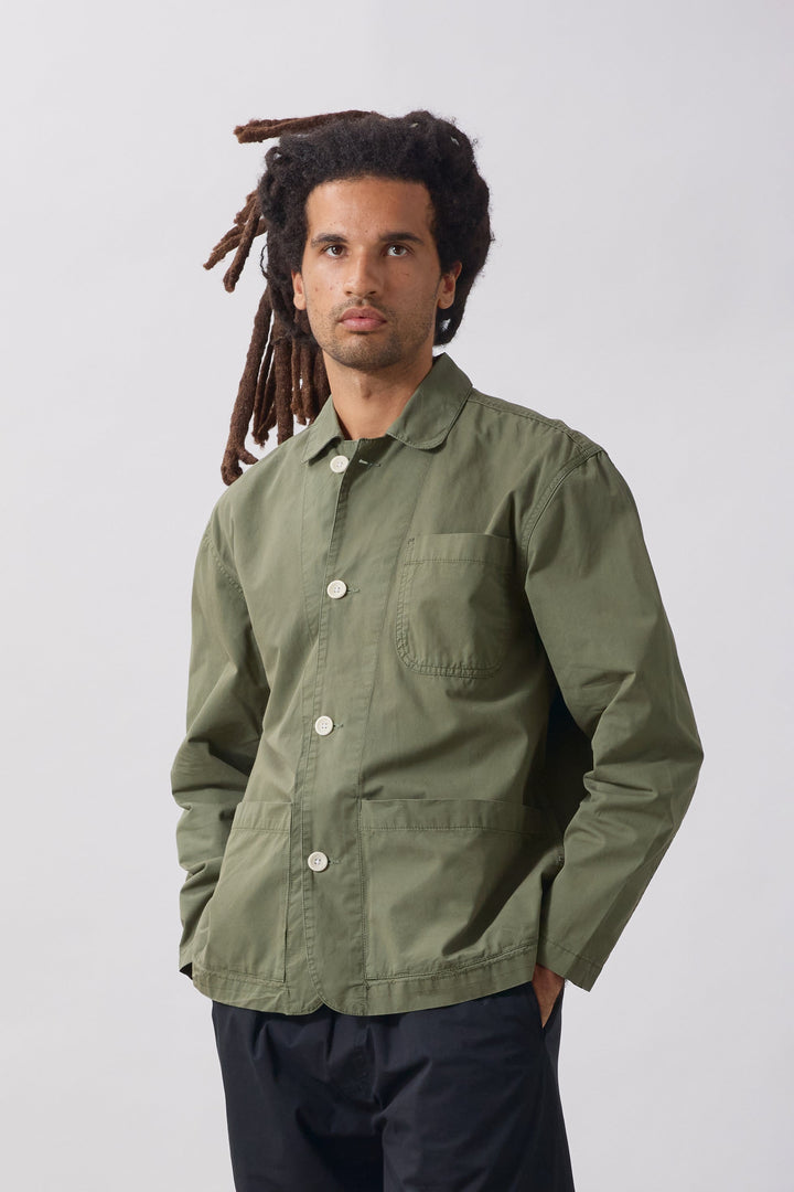 Service Works -  Tech Twill Easy Chef Shirt - Olive