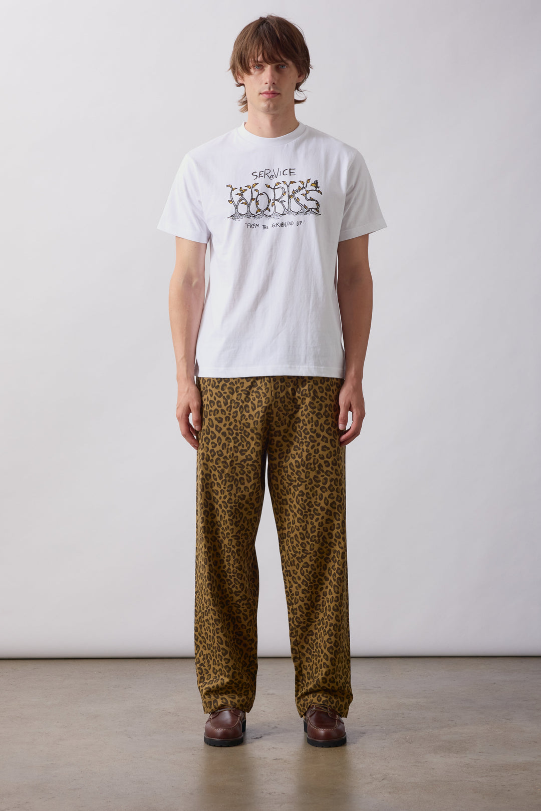 Service Works -  Ground Up Tee - White