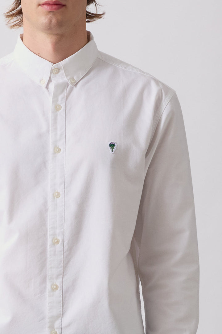 Service Works -  Artichoke Oxford Shirt - White