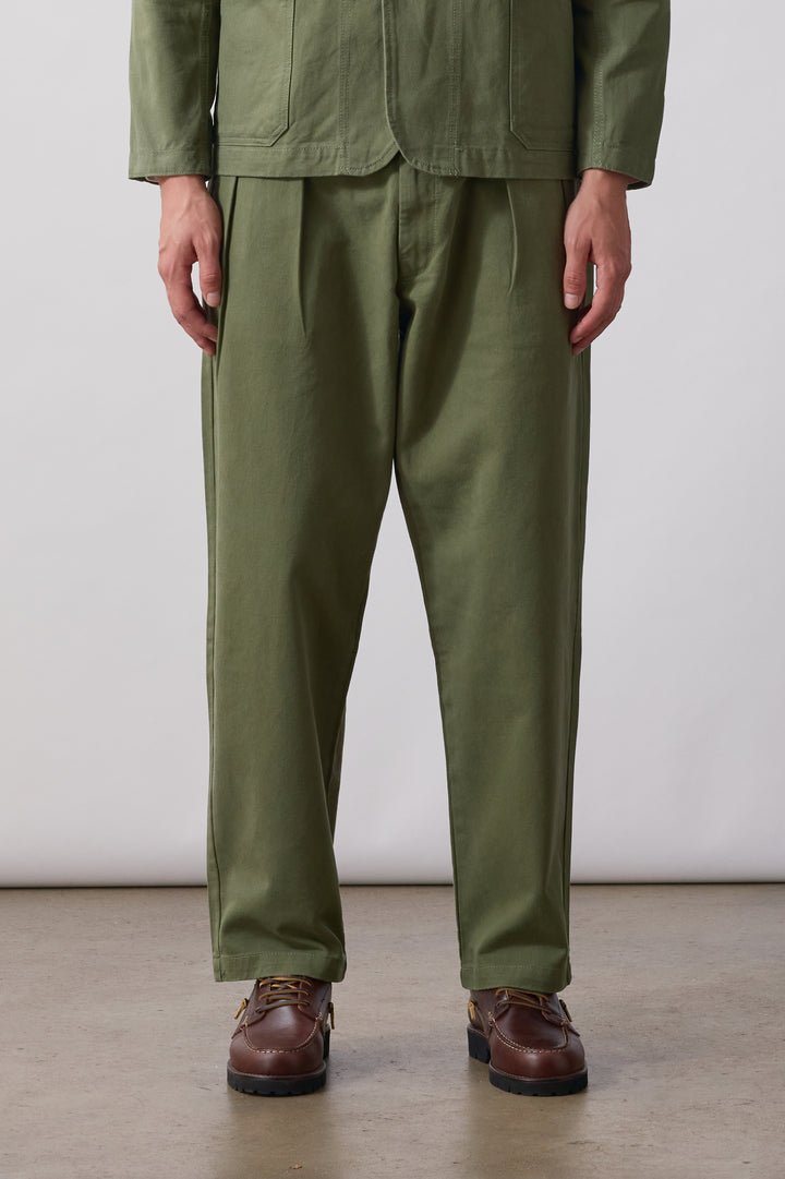Service Works - Twill Part Timer Pant - Olive
