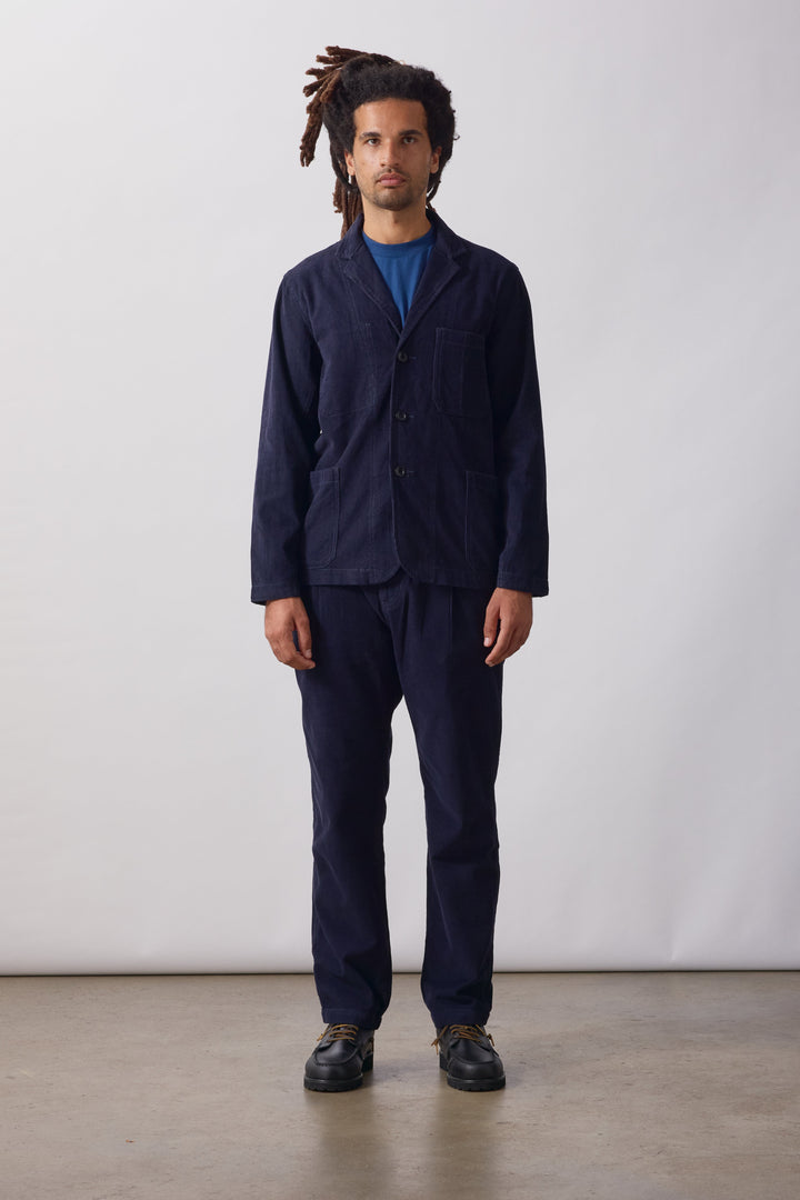 Service Works -  Fine Cord Waiter Pants - Dark Navy