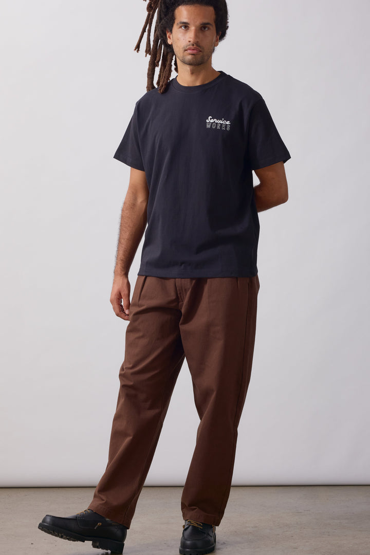 Service Works -  Eating Adventures Tee - Black