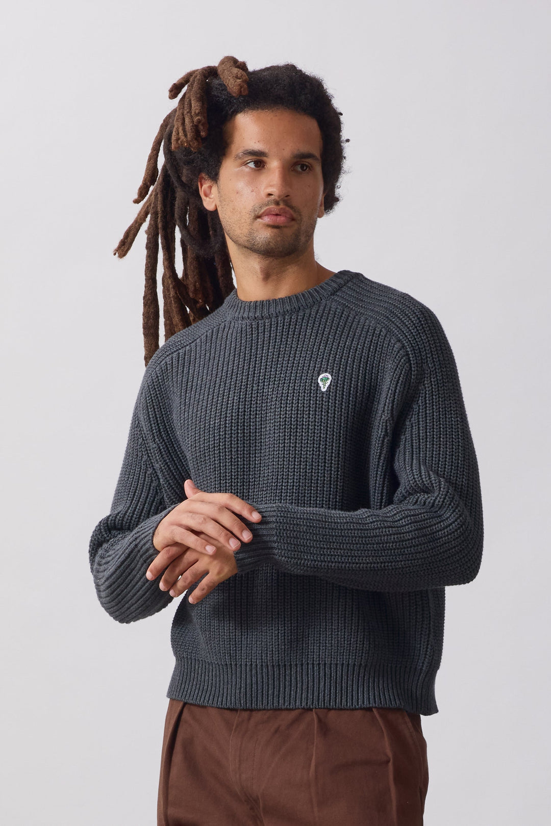 Service Works -  Artichoke Chunky Knit - Charcoal