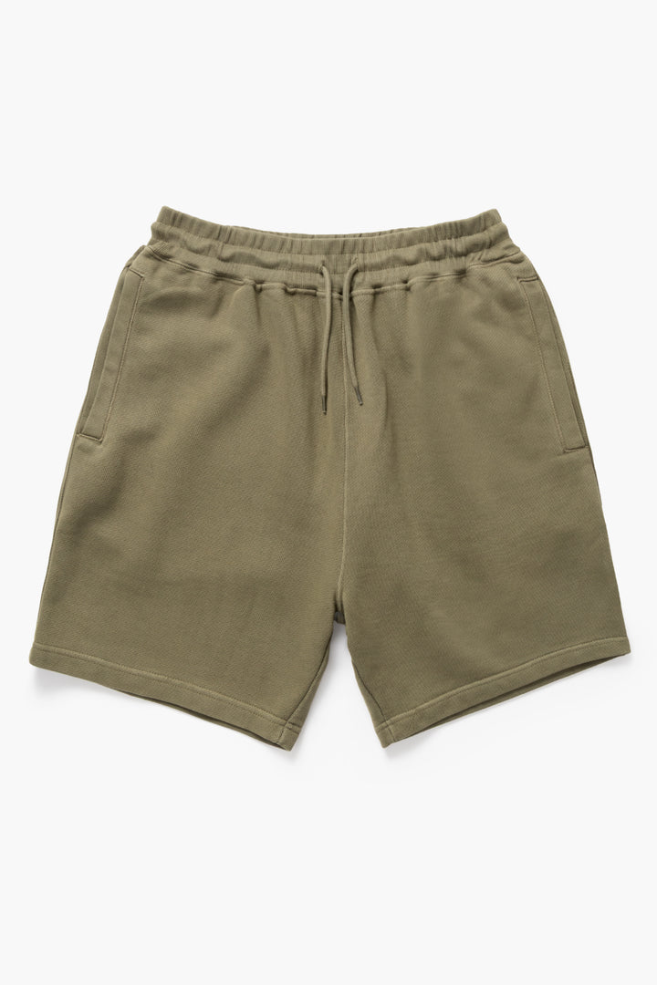 Power Goods - Loopback Sweat Shorts - Olive