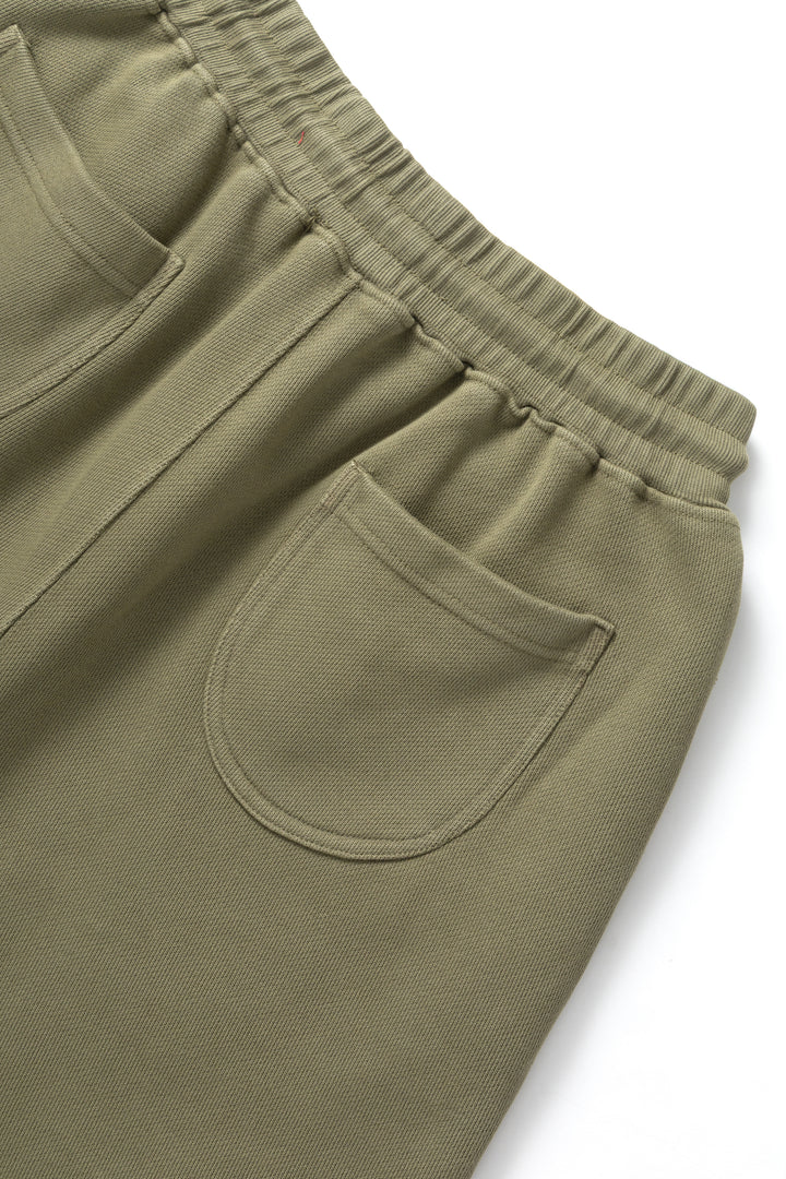 Power Goods - Loopback Sweat Shorts - Olive