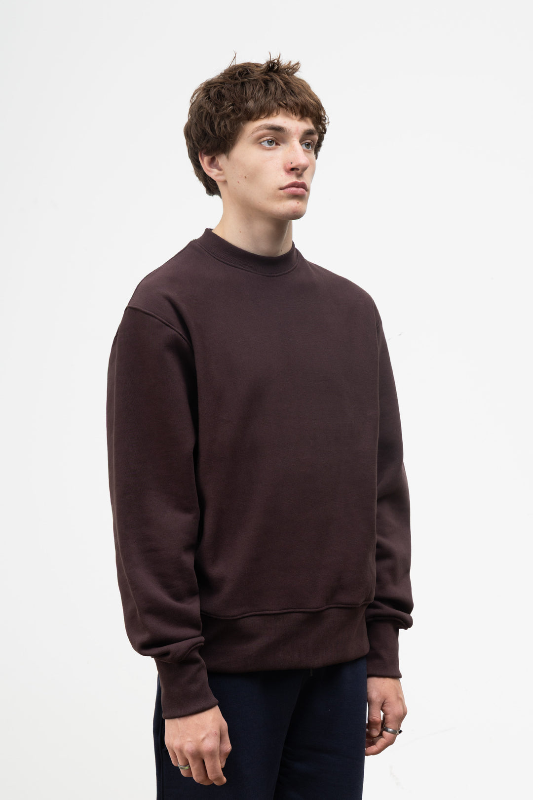 Power Goods - Super Weight Crewneck - Coffee