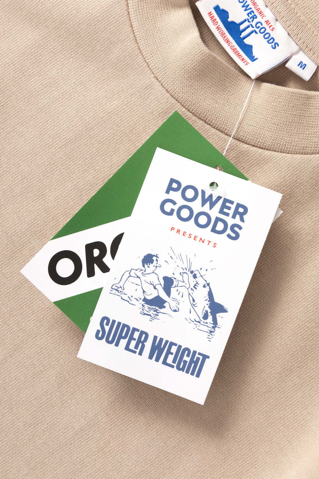 Power Goods - Super Weight T-Shirt - Bone