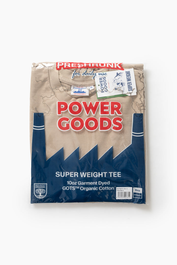 Power Goods - Super Weight T-Shirt - Bone