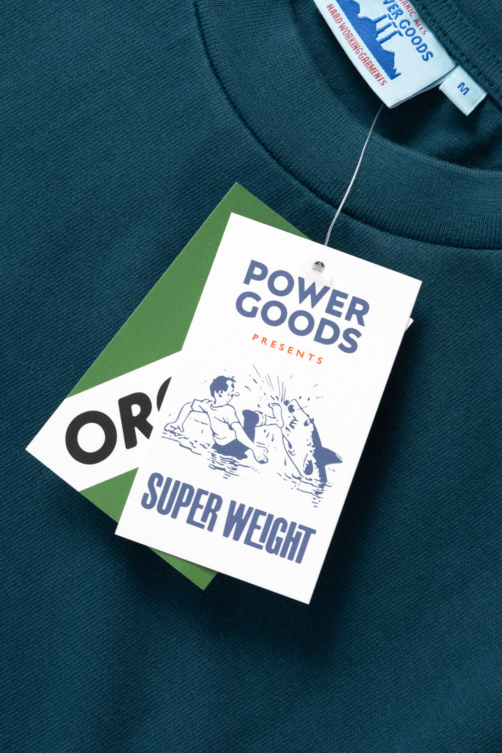 Power Goods - Super Weight T-Shirt - Harbour