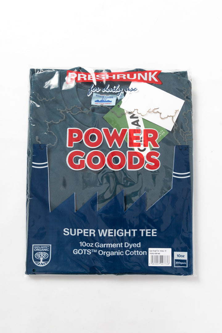 Power Goods - Super Weight T-Shirt - Harbour